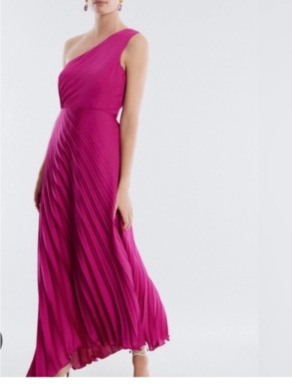 NWOT BCBG Maxazria magenta dress sz6